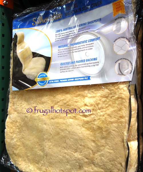 Costco Sale Eurow Silhouette Sheepskin Seat Cover 39.99 Frugal Hotspot