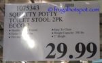 Costco Sale Price: Squatty Potty Toilet Stool ECCO 2-Pack