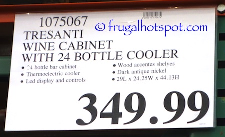 Costco Tresanti 24 Bottle Wine Cooler With Granite Top 349 99