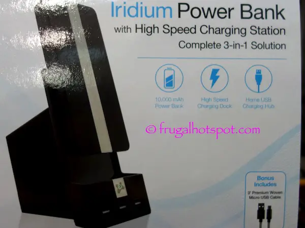 Ubio Labs Iridium Power Bank & Charging Station Costco | Frugal Hotspot