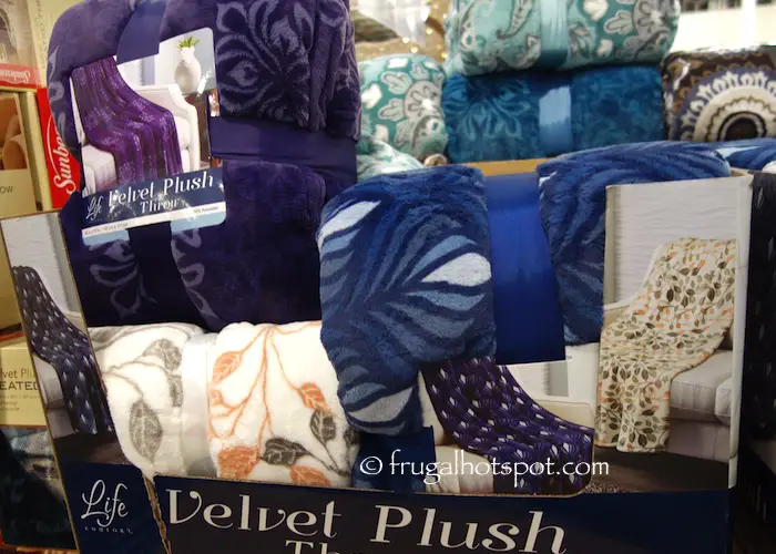 Life Comfort Velvet Plush Throw Costco | Frugal Hotspot