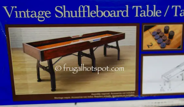 Vintage Shuffleboard Table Costco | Frugal Hotspot