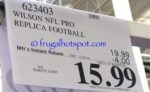 Costco Sale Price: Wilson NFL Pro "The Duke" Replica Football