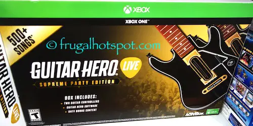 Costco Sale: Xbox One Guitar Hero Live Supreme Party Edition $39.99