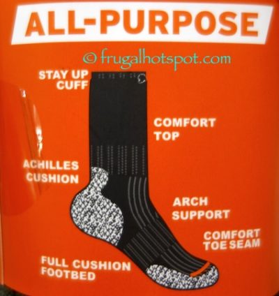 Weatherproof Men's Wool Blend Crew Socks 4-Pairs at Costco Weatherproof Men's Wool Blend Crew Socks 4-Pairs at Costco