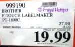 Costco Sale Price: Brother P-Touch Label Maker PT-1890C
