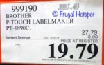 Costco Sale Price: Brother P-Touch Label Maker PT-1890C