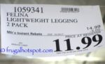 Costco Sale Price: Felina Velvety Soft Lightweight Black Leggings 2-Pack Costco Sale Price: Felina Velvety Soft Lightweight Black Leggings 2-Pack