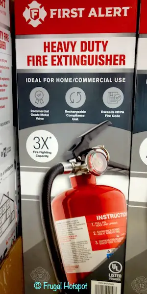 First Alert Heavy Duty Fire Extinguisher Costco