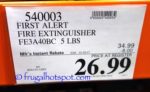 Costco Sale Price: First Alert Heavy Duty Fire Extinguisher Costco Sale Price: First Alert Heavy Duty Fire Extinguisher
