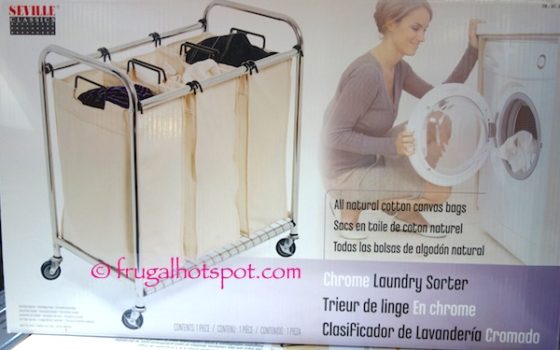 Costco Sale - Seville Classics Laundry Sorter | Frugal Hotspot