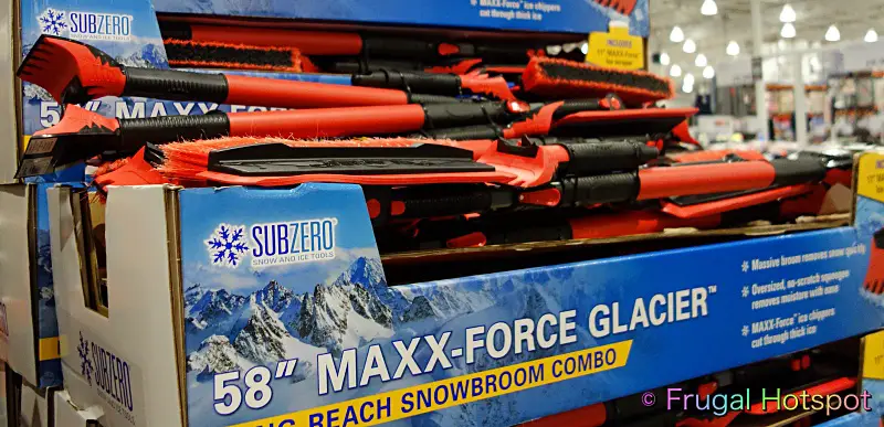 Subzero Snow Brush and Ice Scraper in red and black | Costco