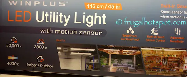 Costco Sale Winplus Motion Sensor LED Utility Light 29.99