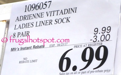 Adrienne Vittadini Ladies No Show Liners | Costco Sale Price Adrienne Vittadini Ladies No Show Liners | Costco Sale Price