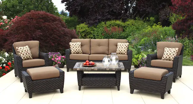 Costco Agio International 6 Pc Woven Seating Group 1 679 99