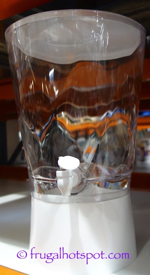 CreativeWare 3.5 Gallon Acrylic Beverage Dispenser | Costco Display