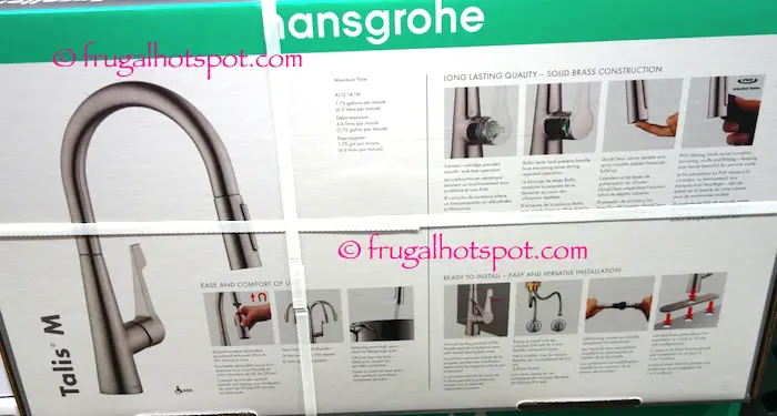 Costco Sale Hansgrohe Talis M Pull Down Kitchen Faucet 149 99