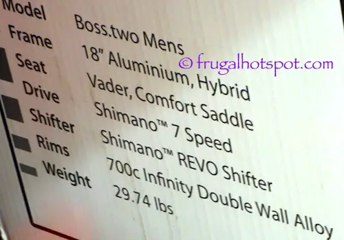 Infinity Boss.two Men's City Bicycle | description | Costco Infinity Boss.two Men's City Bicycle | description | Costco