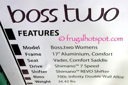 Infinity Boss.two Women's Comfort Bicycle description | Costco