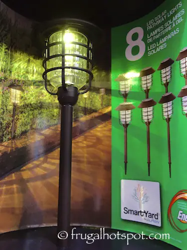 SmartYard LED Solar Pathway Lights | Costco Display
