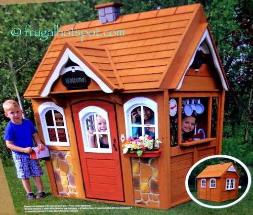 cedar outdoor playhouse