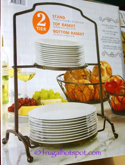 2-Tier Removable Baskets with Stand | Costco