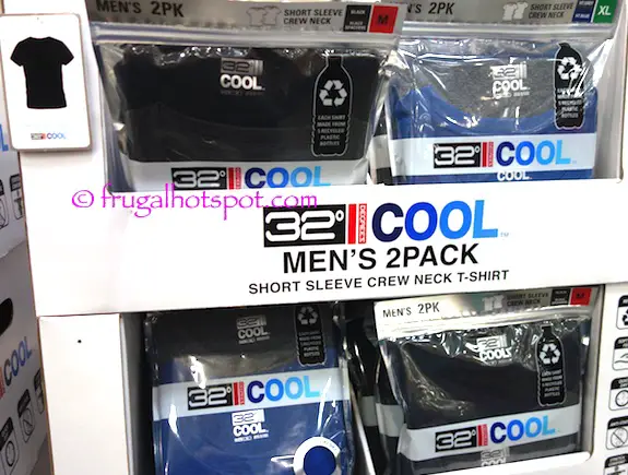 Costco Sale: 32 Degrees Cool Men's T-Shirt 2-Pk $7.99 | Frugal Hotspot