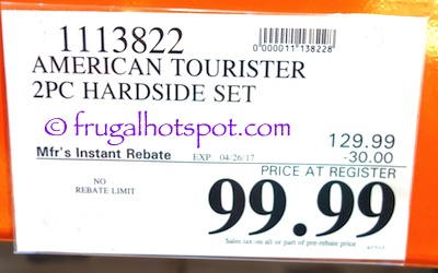 American Tourister Hardside Luggage Set | Costco Sale Price