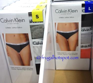 Costco Sale: Calvin Klein 3-Pk Cotton Bikini $11.99