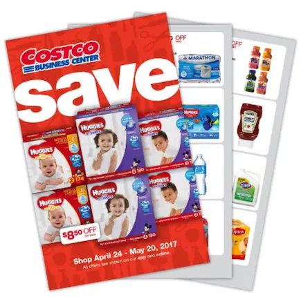 Costco Business Center Coupon Book: April 24, 2017 - May 20, 2017. 