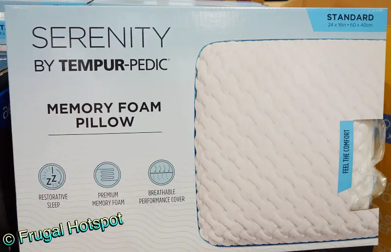 Serenity by Tempur-Pedic Memory Foam Pillow | Costco