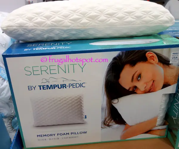 Costco Sale Serenity By Tempur Pedic Memory Foam Pillow 31 99
