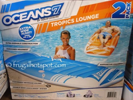 aqua pool lounger costco