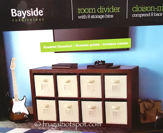 Bayside Furnishings 8 Cube Organizer, Bayside Furnishings Room Divider Bookcase Costco
