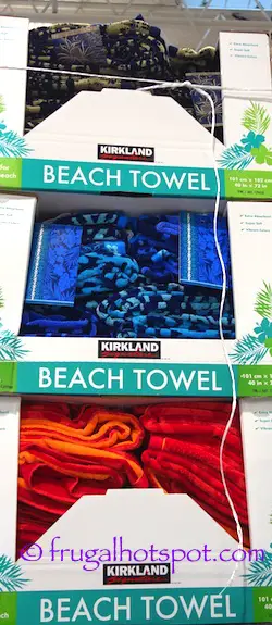 Kirkland Signature Jacquard Beach Towel | Costco