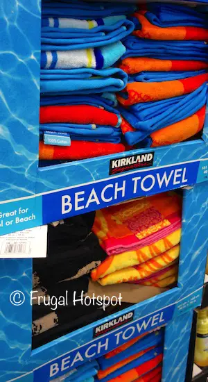 Kirkland Signature Jacquard Beach Towel | Costco