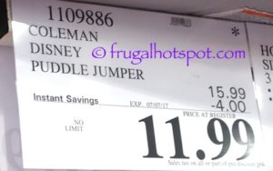 Coleman Disney Puddle Jumper Life Jacket | Costco Sale Price