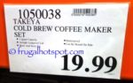 Takeya Cold Brew Coffee Maker Set | Costco Price Takeya Cold Brew Coffee Maker Set | Costco Price