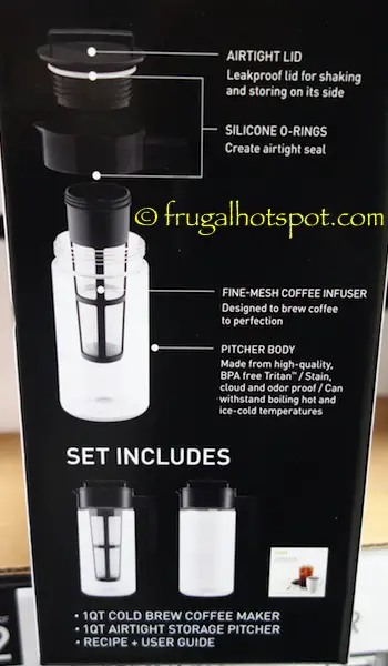 Takeya Cold Brew Coffee Maker Set | Costco Takeya Cold Brew Coffee Maker Set | Costco