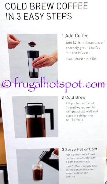 Takeya Cold Brew Coffee Maker Set | Costco