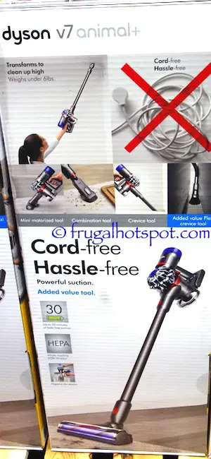 Dyson V7 Animal+ Cordless Stick Vacuum | Costco 