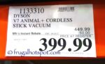 Dyson V7 Animal+ Cordless Stick Vacuum | Costco Sale Price Dyson V7 Animal+ Cordless Stick Vacuum | Costco Sale Price
