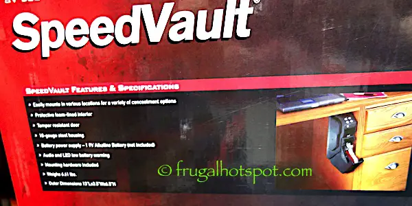 SpeedVault SV500 Costco