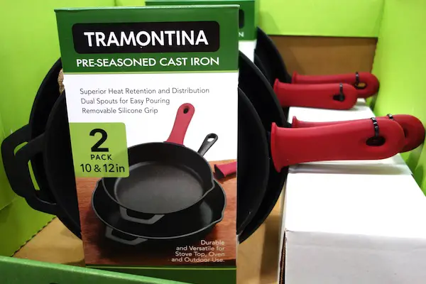 Tramontina Pre-Seasoned Cast Iron Skillets | Costco