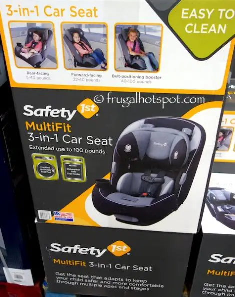 Costco Car Seat Top Ers 50, Safety 1st Multifit 3 In 1 Car Seat Manual