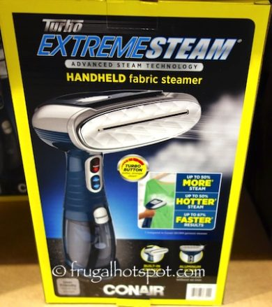 Conair Turbo Extreme Steam Handheld Fabric Steamer at Costco Conair Turbo Extreme Steam Handheld Fabric Steamer at Costco