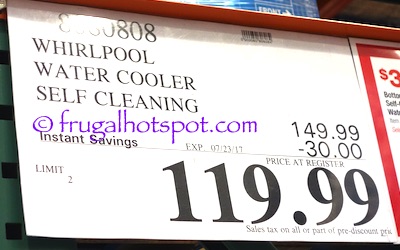 whirlpool water cooler costco