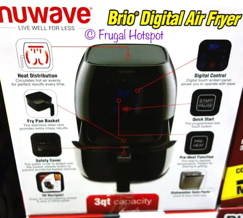 nuwave brio air fryer 10 qt accessories