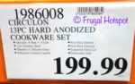 Costco Price: Circulon 13-Piece Hard Anodized Cookware Set