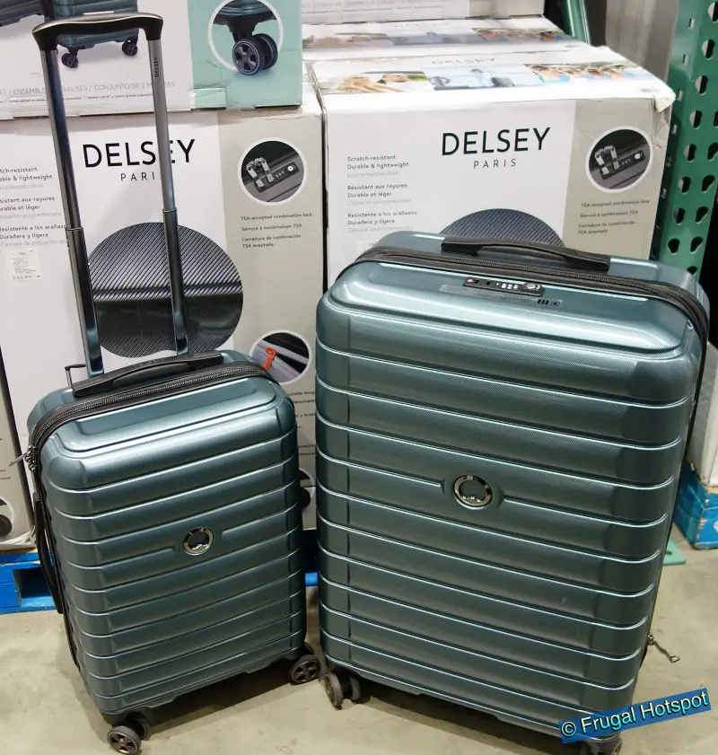 Delsey Paris 2-Piece Hardside Luggage Set | Costco Display